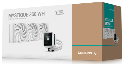 Система жидкостного охлаждения для процессора Deepcool MYSTIQUE 360 WH ARGB White (R-LX360-WHDSNMCP-G-1)