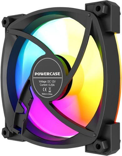 Вентилятор для корпуса Powercase (M55MR-12 ARGB) Black