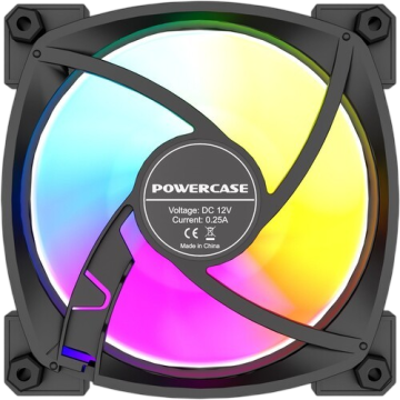 Вентилятор для корпуса Powercase (M55MR-12 ARGB) Black