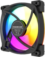 Вентилятор для корпуса Powercase (M55MR-12 ARGB) Black