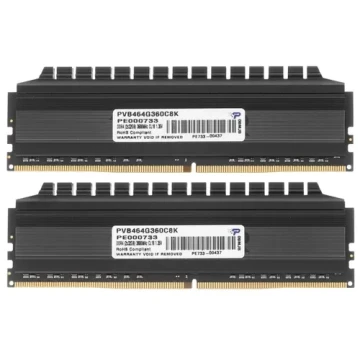 Оперативная память 64 Gb 3600 MHz PATRIOT VIPER (PVB464G360C8K)