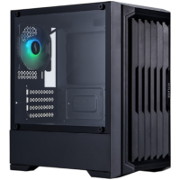 Компьютерный корпус 1STPLAYER BULLET HUNTER H2 ARGB Black (H2-BK-4F7)