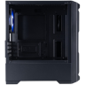 Компьютерный корпус 1STPLAYER BULLET HUNTER H2 ARGB Black (H2-BK-4F7)