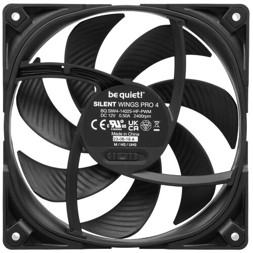 Вентилятор для корпуса Be Quiet! SILENT WINGS PRO 4 BL099