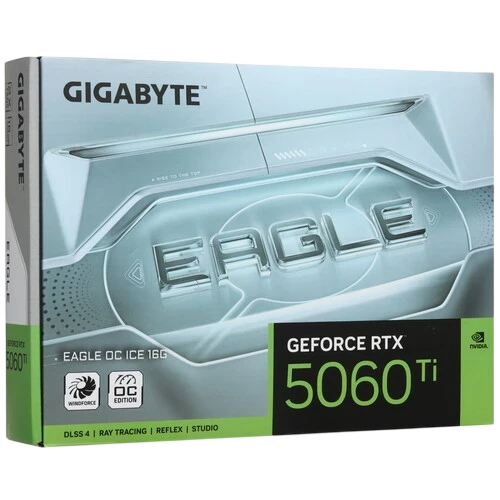 Видеокарта Gigabyte (GV-N506TEAGLEOC ICE-16GD) GeForce RTX 5060 Ti 16GB EAGLE OC ICE