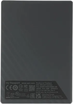 Внешний HDD Western Digital 2000 Gb My Passport Black (WDBYVG0020BBK-WESN)