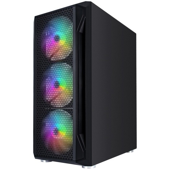 Компьютерный корпус 1STPLAYER FIREBASE X5 TG (X5-3G6P-1G6)