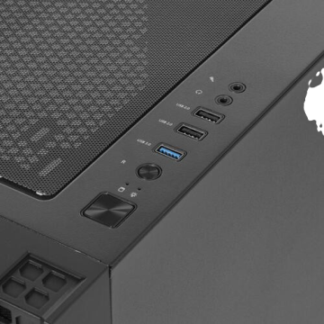 Компьютерный корпус Thermaltake H330 TG Black (CA-1R8-00M1WN-00)