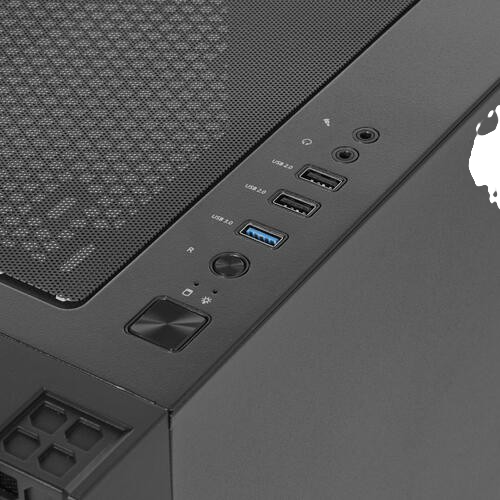 Компьютерный корпус Thermaltake H330 TG Black (CA-1R8-00M1WN-00)