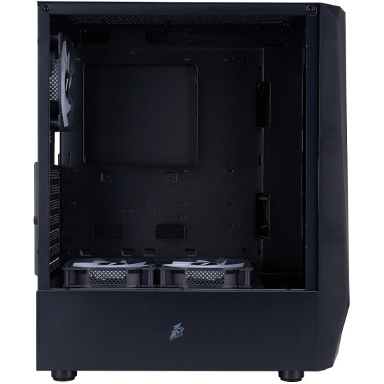 Компьютерный корпус 1STPLAYER INFINITE SPACE IS6 ARGB Black (IS6-BK-2F7R-1F7)