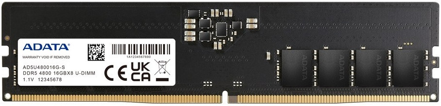 Оперативная память 16 Gb 4800 MHz ADATA XPG (AD5U480016G8-BADZ)
