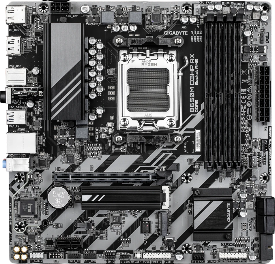 Материнская плата Gigabyte B650M D3HP 1.3