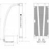 Система жидкостного охлаждения для процессора Thermalright Frozen Horizon 240 ARGB V2 Black (TRFH240ABV2)