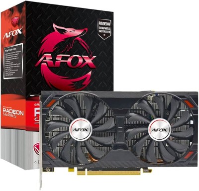 Видеокарта AFox (AFRX5500XT-8GD6H4) Radeon RX 5500 XT 8GB ATX DUAL FAN