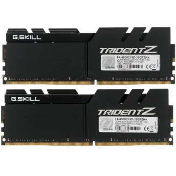 Оперативная память 32 Gb 4000 MHz G.Skill TRIDENT Z (F4-4000C19D-32GTZKK)