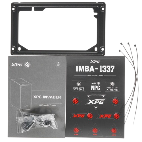 Компьютерный корпус ADATA XPG INVADER TG Black (INVADER-BKCWW)