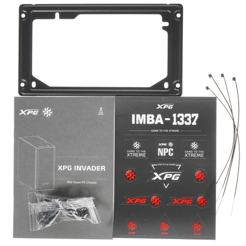 Компьютерный корпус ADATA XPG INVADER TG Black (INVADER-BKCWW)