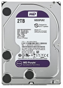 Жесткий диск Western Digital 2 Tb WD Purple WD20PURZ