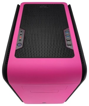 Компьютерный корпус AEROCOOL DEAD SILENCE CUBE Pink Edition