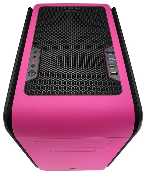 Компьютерный корпус AEROCOOL DEAD SILENCE CUBE Pink Edition