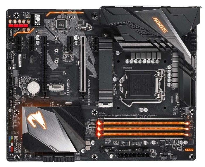 Материнская плата GIGABYTE Z390 AORUS ELITE