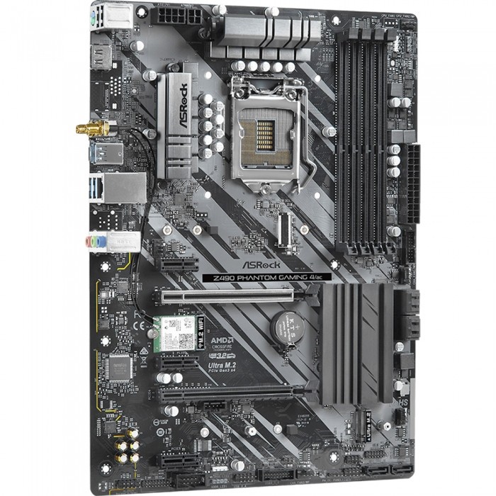 Материнская плата ASRock Z490 PHANTOM GAMING 4/AC