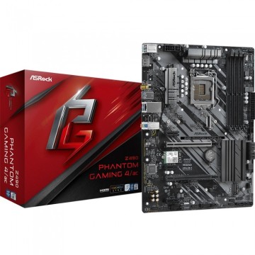 Материнская плата ASRock Z490 PHANTOM GAMING 4/AC