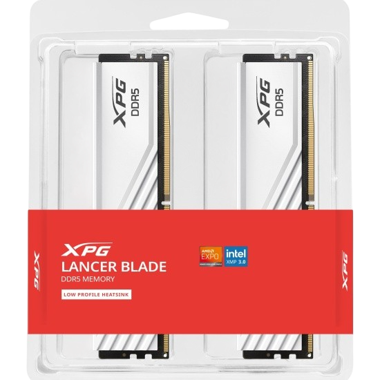 Оперативная память 32 Gb 6000 MHz ADATA XPG LANCER Blade White (AX5U6000C3016G-DTLABWH)