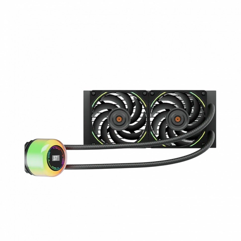 Система жидкостного охлаждения для процессора 1STPLAYER CC 240 Black ARGB CC-240-BK