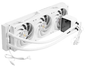 Система жидкостного охлаждения для процессора Zone 51 Stream Liquid 360DS ARGB White (Z51STRL3AWH)