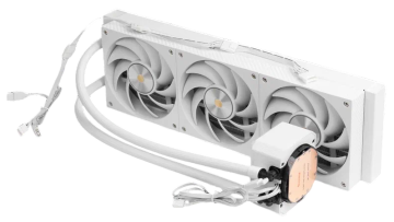 Система жидкостного охлаждения для процессора Zone 51 Stream Liquid 360DS ARGB White (Z51STRL3AWH)