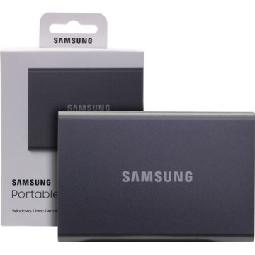 Внешний SSD Samsung 2000 Gb T7 EXTERNAL Grey (MU-PC2T0T/WW)