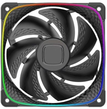Комплект вентиляторов для корпуса Geometric Future Squama 2503B 5V ARGB Black (1F2503B312001) (GF_SQM-2503B-TP)