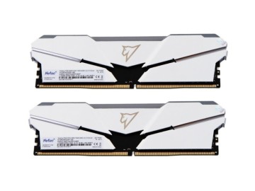 Оперативная память 16 Gb 3200 MHz NETAC SHADOW RGB Silver (NTSRD4P32DP-16S)