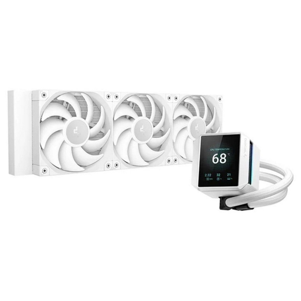 Система жидкостного охлаждения для процессора Deepcool MYSTIQUE 360 WH White (R-LX360-WHDSNMP-G-1)