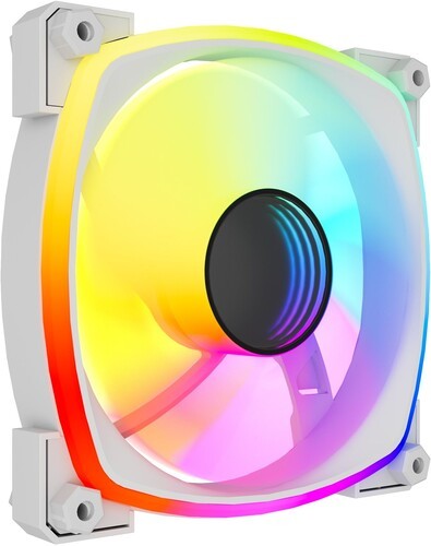Вентилятор для корпуса Powercase (M55MR-12W ARGB) White