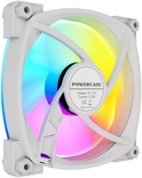 Вентилятор для корпуса Powercase (M55MR-12W ARGB) White