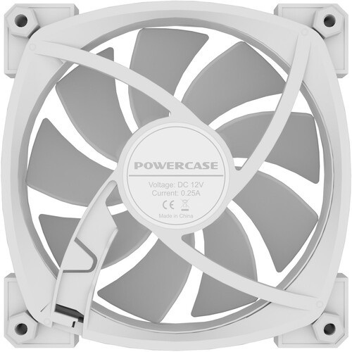 Вентилятор для корпуса Powercase (M55MR-12W ARGB) White