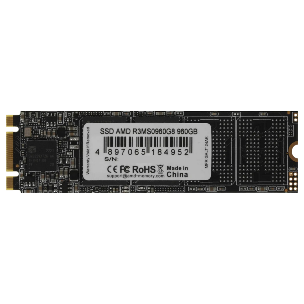 Твердотельный накопитель AMD 960 Gb Radeon R3 Series (R3MS0960G8)