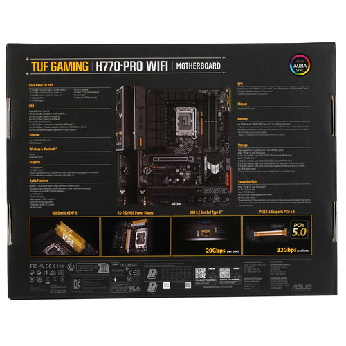 Материнская плата ASUS TUF GAMING H770-PRO WIFI 90MB1D50-M0EAY0