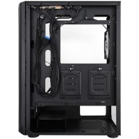 Компьютерный корпус 1STPLAYER FIREBASE X6 TG LED Black (X6-3G6P-1G6)