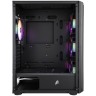 Компьютерный корпус 1STPLAYER FIREBASE X6 TG LED Black (X6-3G6P-1G6)
