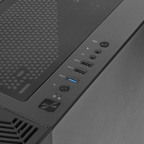 Компьютерный корпус ThermalTake H350 TG RGB Black CA-1R9-00M1WN-00
