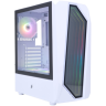 Компьютерный корпус 1STPLAYER INFINITE SPACE IS6 ARGB White (IS6-WH-2F7R-W-1F7-W)