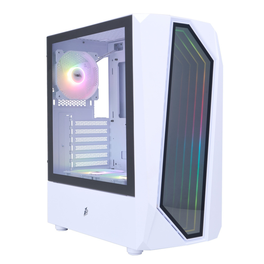Компьютерный корпус 1STPLAYER INFINITE SPACE IS6 ARGB White (IS6-WH-2F7R-W-1F7-W)