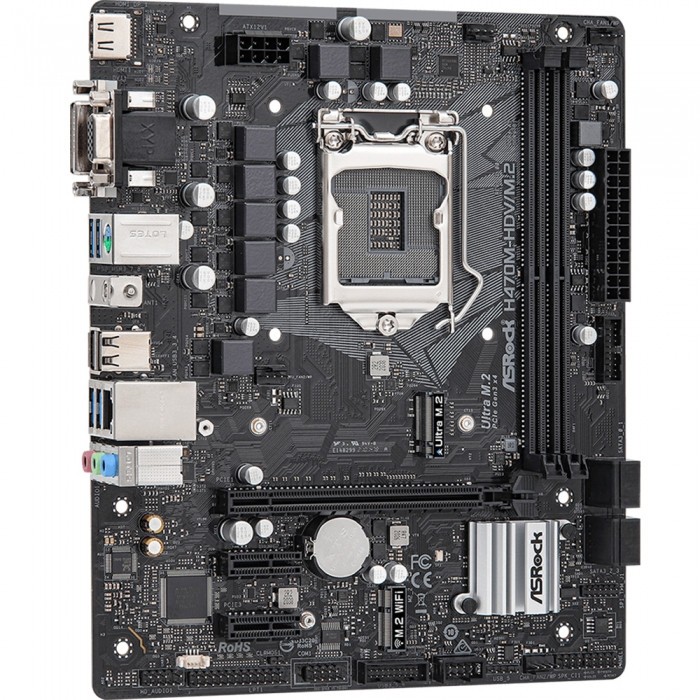 Материнская плата ASRock H470M-HDV/M.2