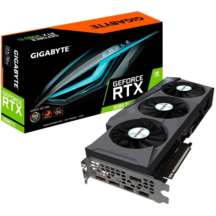 Видеокарта GIGABYTE (GV-N308TEAGLE OC-12GD) GeForce RTX 3080 Ti 12GB EAGLE OC