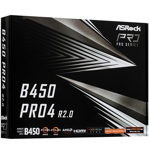 Материнская плата ASRock B450 PRO4 R2.0