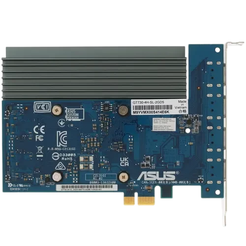 Видеокарта ASUS (GT730-4H-SL-2GD5) GeForce GT 730 2GB LP