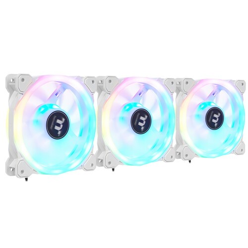 Комплект вентиляторов для корпуса Thermaltake SWAFAN 12 TT Premium Edition RGB White CL-F145-PL12SW-A